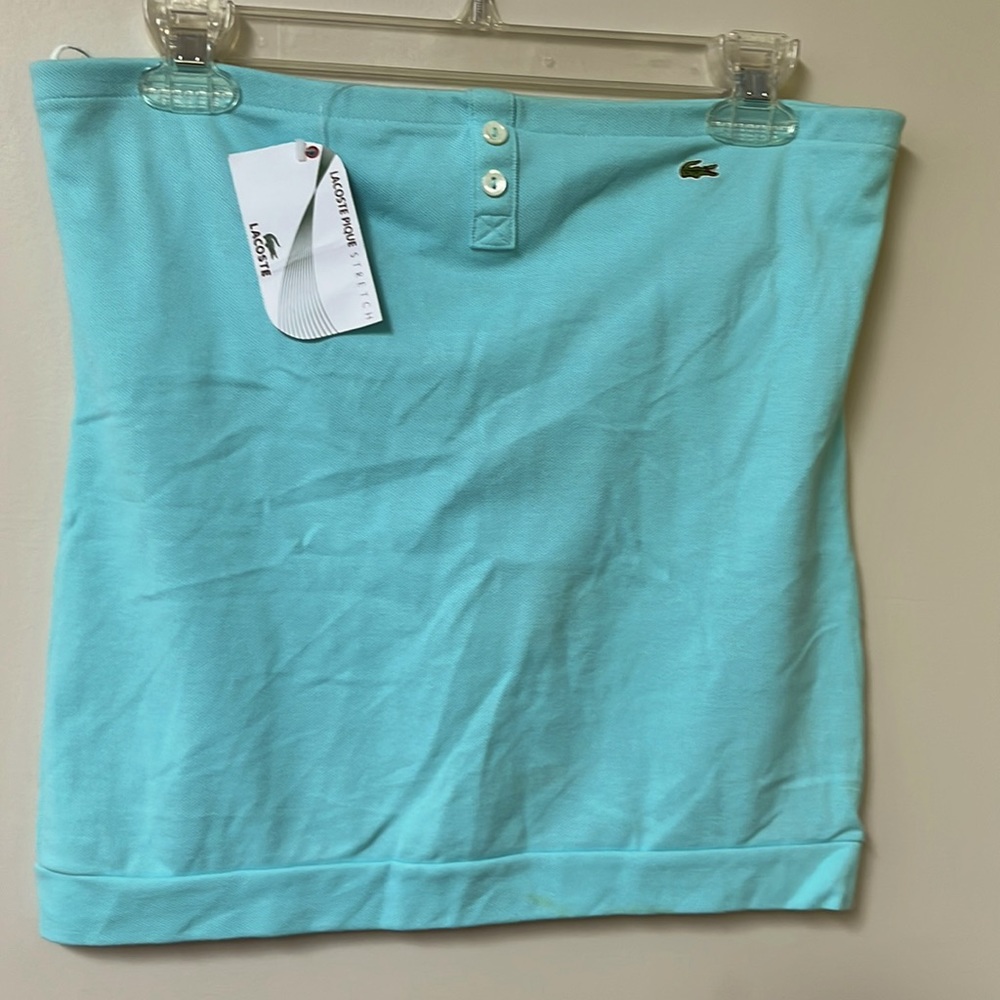 Lacoste strapless top